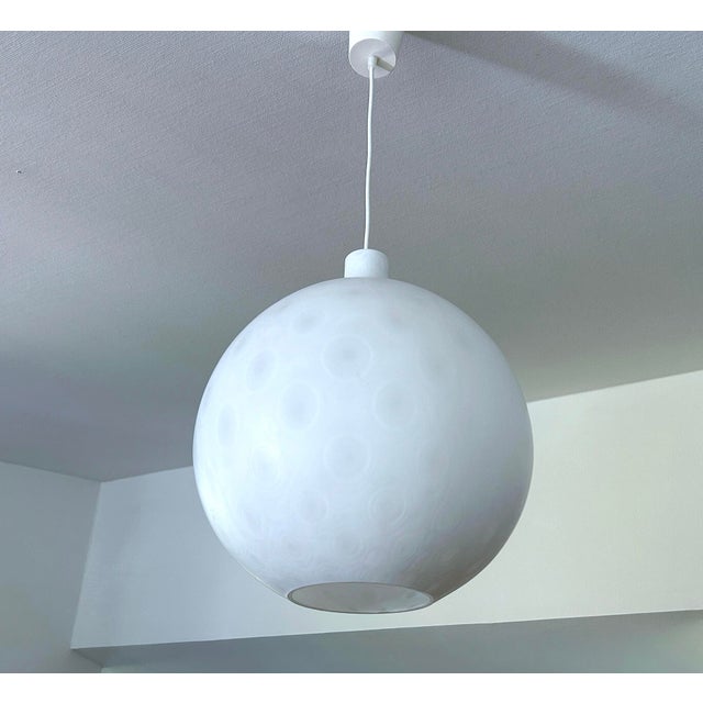 1960s Large Pendant Light by Aloys Gangkofner for Peill & Putzler, 1960s For Sale - Image 5 of 15