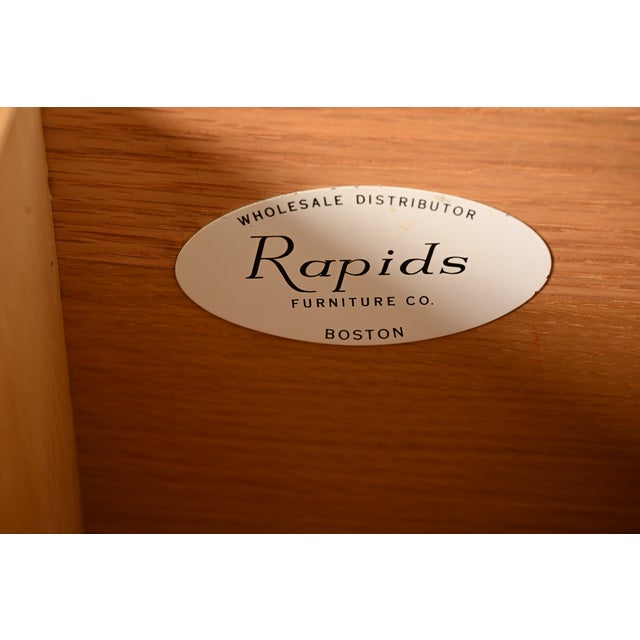 Karges Style French Regency Louis XVI Carved Fruitwood Long Dresser or Credenza, Circa 1960s For Sale - Image 12 of 15