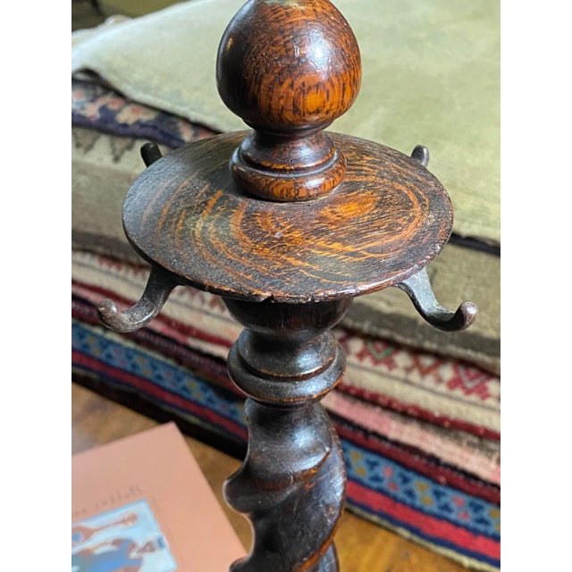 19th Century Barley Twist English Jewelry Hanger For Sale - Image 11 of 13