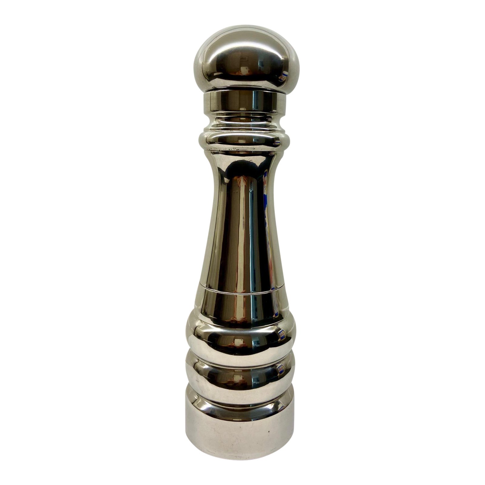 Tre Spade Italian Polished Salt & Pepper Mill Chairish