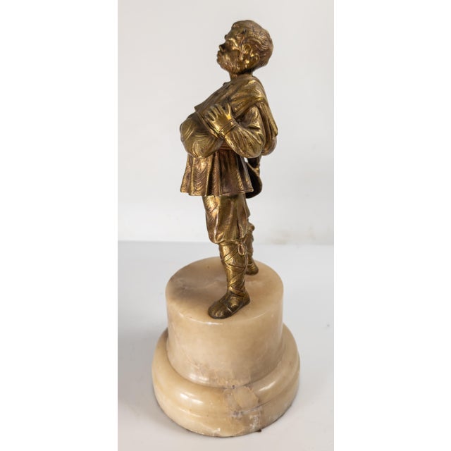 Metal 20th Century Bronze Figure of Sancho Panza in Baroque Renaissance Style For Sale - Image 7 of 14