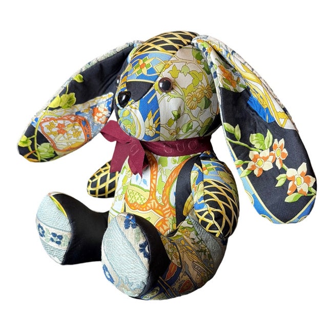 Vintage finds exclusively ours.&nbsp; Our vintage Gucci scarf animal menagerie is sustainably sourced, locally made with a...