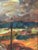 Lars Niklasson, Landscape with Figures, 1960s, Oil Painting on Panel, Framed For Sale - Image 6 of 18