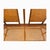 Chestnut Vintage Tortoiseshell Faux Bamboo & Cane Loveseat Bench For Sale - Image 8 of 8