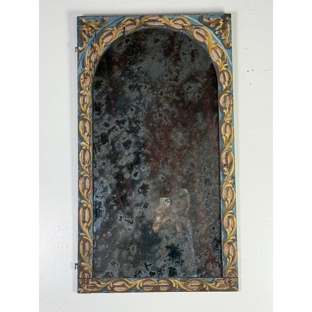 Baroque 19th C. Italian Painted Mirror For Sale - Image 3 of 11