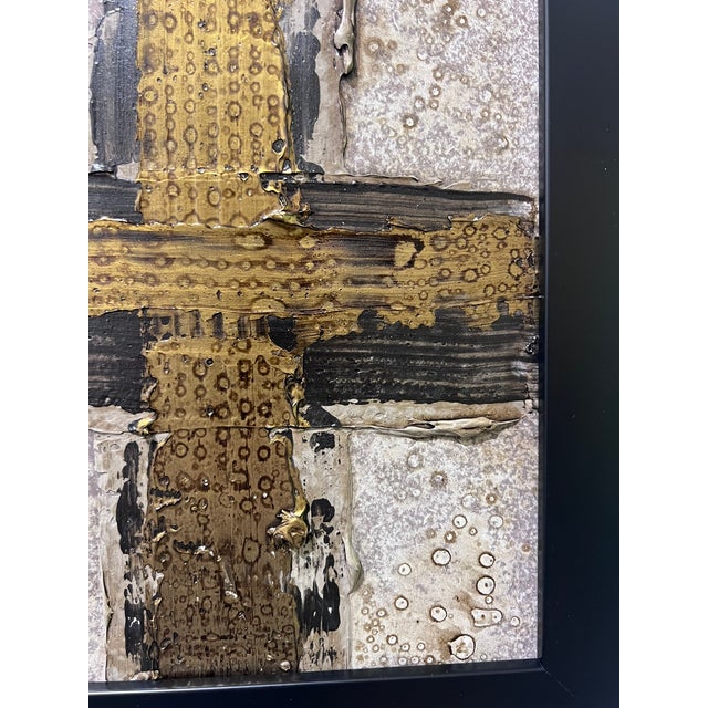 Structure No. 1 - Original Abstract Painting by J. Kent Martin For Sale - Image 9 of 10