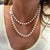 1990s 1990s Mikimoto Signed 33-Inch Akoya Pearl 18k Gold Bead Necklace For Sale - Image 5 of 9