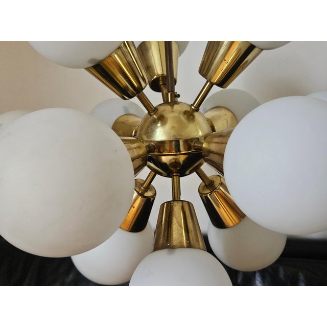 Mid-Century Sputnik Chandelier from Kamenicky Senov, 1970s For Sale - Image 6 of 15