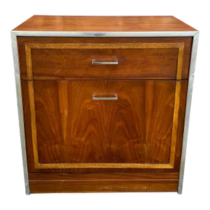Mid Century Modern Lane Record Cabinet Storage