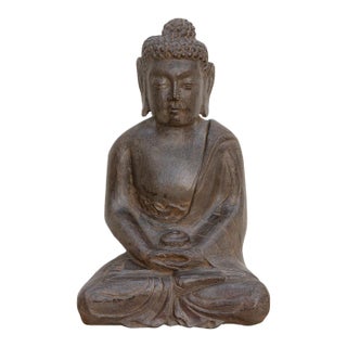 Glimpse of Nirvana Carved Buddha For Sale