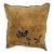 Pillow W/Antique Chinese Rug Fragment, 1'2" X 1'2" For Sale
