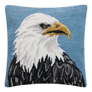 Eagle Hook Pillow, 18" x 18" For Sale