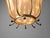 Gold Murano Glass Lantern with Gold Foil and Brass from Barovier & Toso, 1960s For Sale - Image 8 of 18