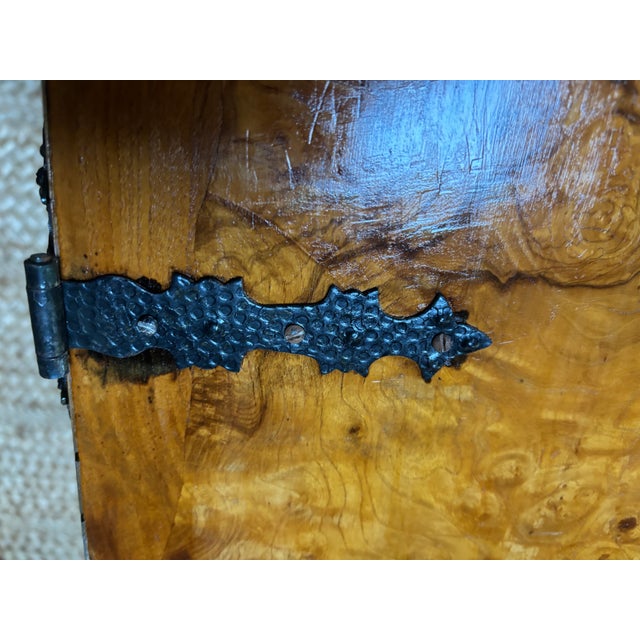 Wood Vintage Italian Faux Book End Table For Sale - Image 7 of 17