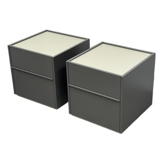 San Giacomo for Room Service 360 Filo Mono Nightstands, Pair For Sale