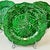 Ceramic 1878 Antique Victorian French l'Art Vegetal Green Majolica Clairefountaine Salad Plates - Set of 3 For Sale - Image 7 of 10