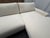 Rh Modena Track Arm Right-Arm Chaise Sectional – Performance Linen Weave in Natural For Sale - Image 12 of 18