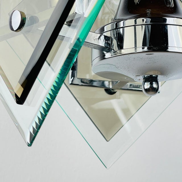 Art Glass Pendant Lamp from Fontana Arte, Italy, 1970s For Sale - Image 12 of 14