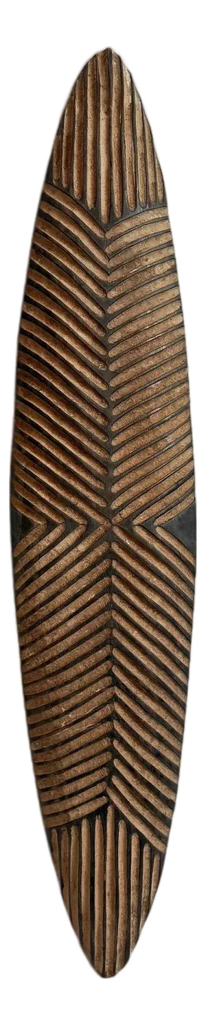 Vintage Kagiso Elongated Zulu Shield