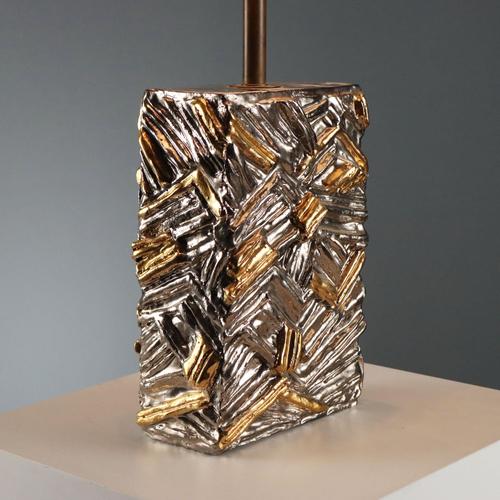 Table Lamp in Ceramic by Ulysses Pagliari For Sale - Image 4 of 12