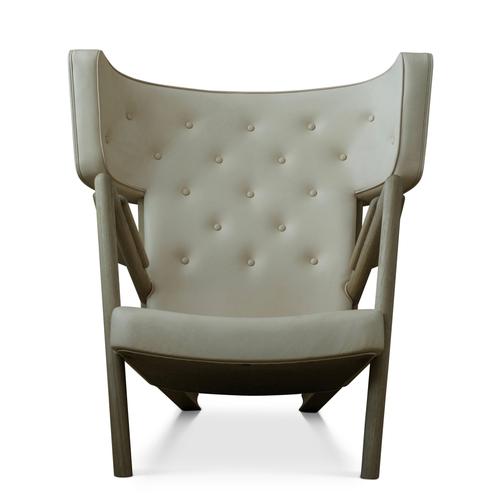 Wood and Leather Grasshopper Armchair by Finn Juhl For Sale - Image 10 of 18