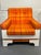 Mid-Century Modern 70s Vintage Sleeper Sofa & Lounge Chair Set For Sale - Image 3 of 11