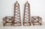 Late 20th Century Pair of Large Classical Steel Garden Obelisks For Sale - Image 5 of 12