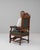 Early 20th Century 1900s French Baroque Revival Oak Armchair with Upholstered Cushions For Sale - Image 5 of 18