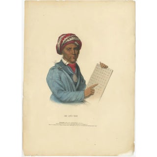 Sequoyah, 1838, Paper For Sale