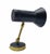 Wall Lamp by Stilnovo in Brass and Black Metal. The lamp features a cantilevered structure supported by a finely finished...