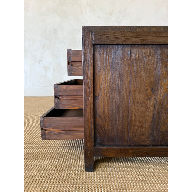 Wood Ollie II 3 Drawer Nightstand - Walnut Finish For Sale - Image 7 of 10