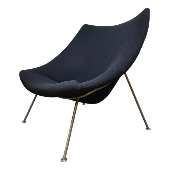 Vintage Oyster F157 Lounge Chair by Pierre Paulin, 1960s For Sale