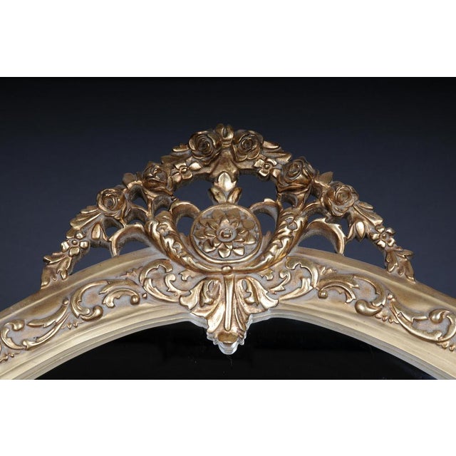 20th Century Console Mirror in Louis XV Style For Sale - Image 4 of 15