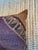 Vintage Rustic Kilim Pillow in Eggplant and Brown For Sale - Image 4 of 10