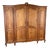 Vintage Louis XVI French Four Door Oak Carved Armoire For Sale
