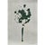 2020s Set of 4 - One-of-a-Kind Dark Green Botanical Organic Modern Original Oil Paintings / Herbarium / Floral For Sale - Image 5 of 7