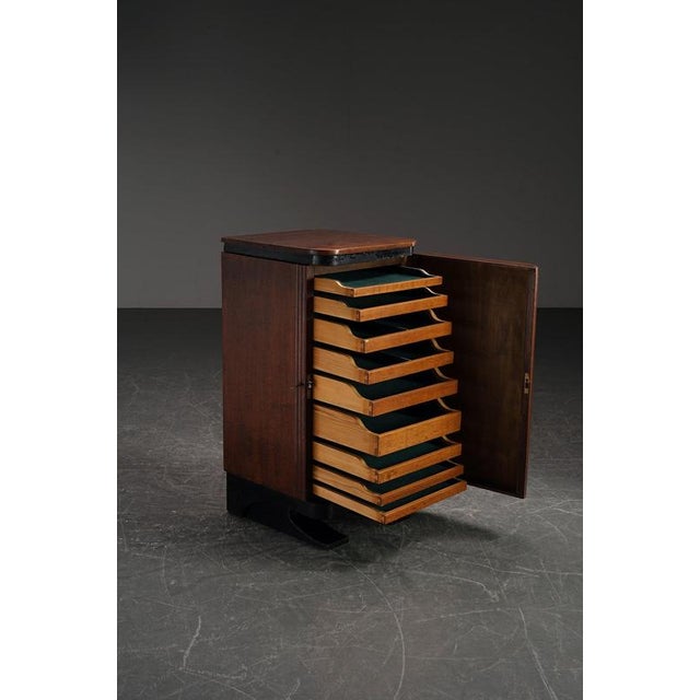 Vintage Art Deco Cabinet in Wood, 1930s, in Very Good conditions. I have official proof of authenticity such as vintage...