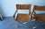 Alessandro Albrizzi 1970s Set of 4 Alessandro Albrizzi Chrome & Cognac Suede Director Chairs For Sale - Image 4 of 17