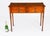 Vintage English Bur Walnut Console Table, 1950s For Sale - Image 18 of 18
