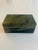 Green Mineral Box in Green Jasper with Velvet Lining, 1950s For Sale - Image 8 of 11
