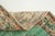 1970s Vintage Turkish Handmade Wool Cotton Green Area Rug For Sale - Image 11 of 13