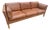 Three-Seat Leather Sofas in Original Leather, by Mogens Hansen For Sale