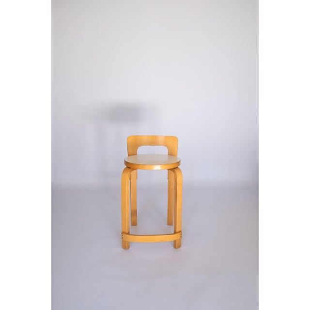 1970s K65 Stools by Alvar Aalto for Artek, 1970s, Set of 3 For Sale - Image 5 of 10