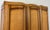 Brown Vintage French Louis Carved Oak Triple Door Armoire For Sale - Image 8 of 18