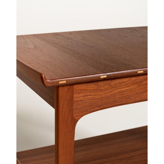 Teak Trolley by Yngvar Sandström for Seffle, 1950s For Sale - Image 4 of 9