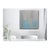 Sky Blue "Someone" Light Blue & White Abstract Original Painting For Sale - Image 8 of 8