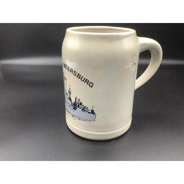 Vintage German Ceramic Beer Stein For Sale - Image 9 of 13