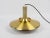 Danish aluminum lamp from the 1960s. The lamp is reminiscent of Carl Thore's designs. The lamp's form is based on the...