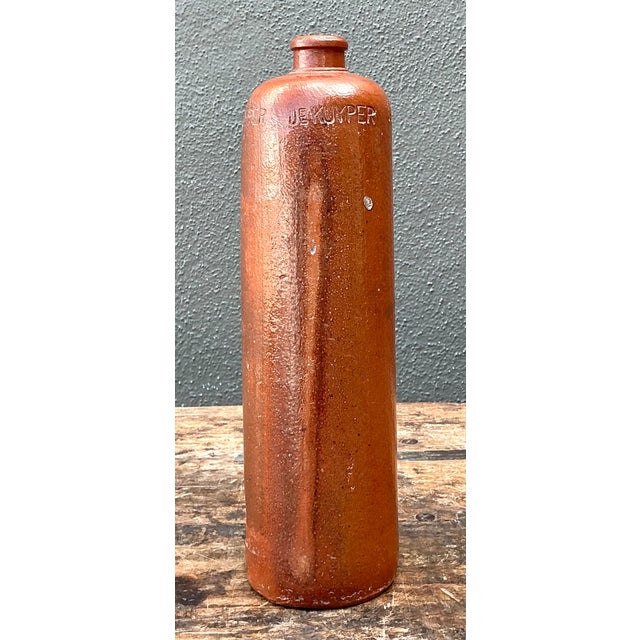 Early 20th Century Vintage De Kuyper Pottery Bottle For Sale - Image 5 of 12