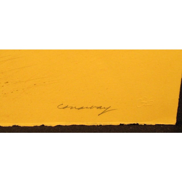 "Desert Wash" unframed limited edition lithograph art print by American artist James Conaway. Hand signed, titled and...